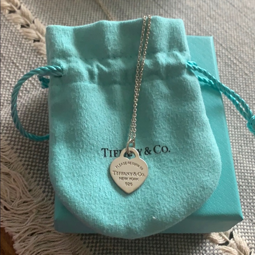 Tiffany and Co heart necklace